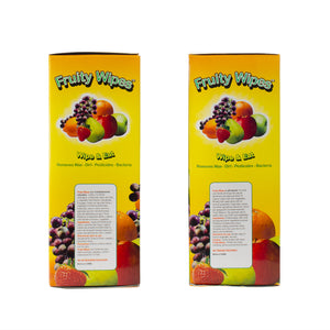 Two 30 Count Boxes (60 Wipes) - Fruity Wipes
